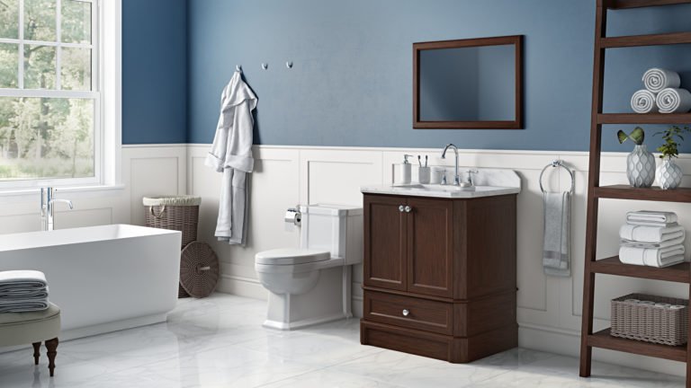 Guest bath with Icera fixtures