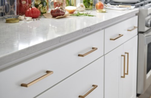 Wolf semi-custom cabinetry detail