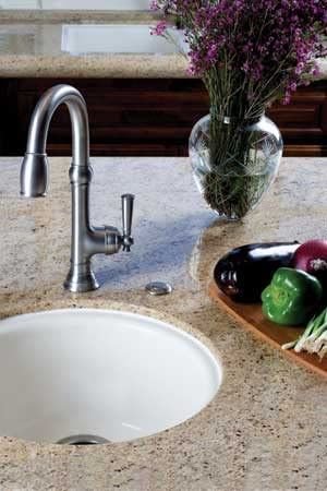 Kitchen idea with the Newport Brass 2470-5223 Jacobean Prep Faucet with Metal Lever Handle, Newport Brass