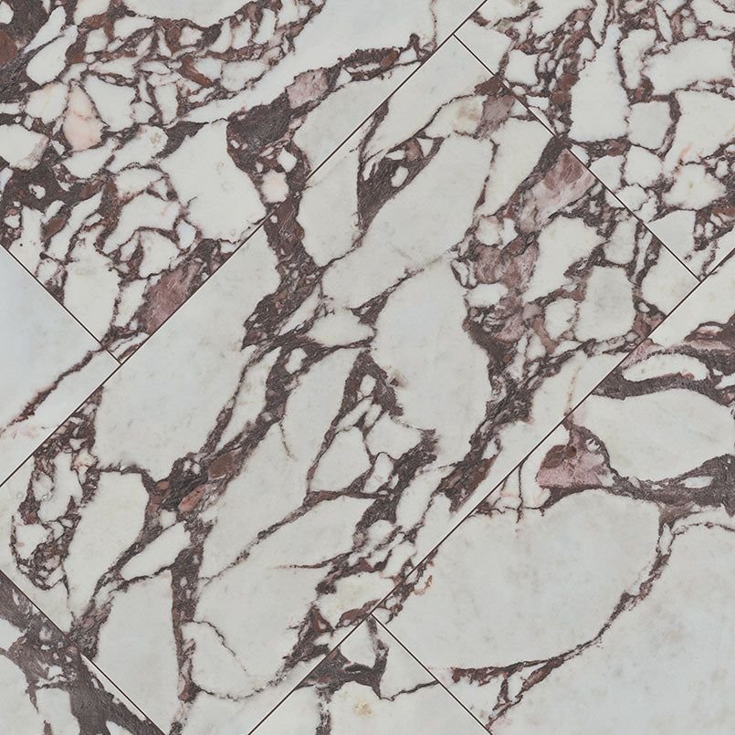 Tile idea with the Exotika Violetta Porcelain Tile, MSI