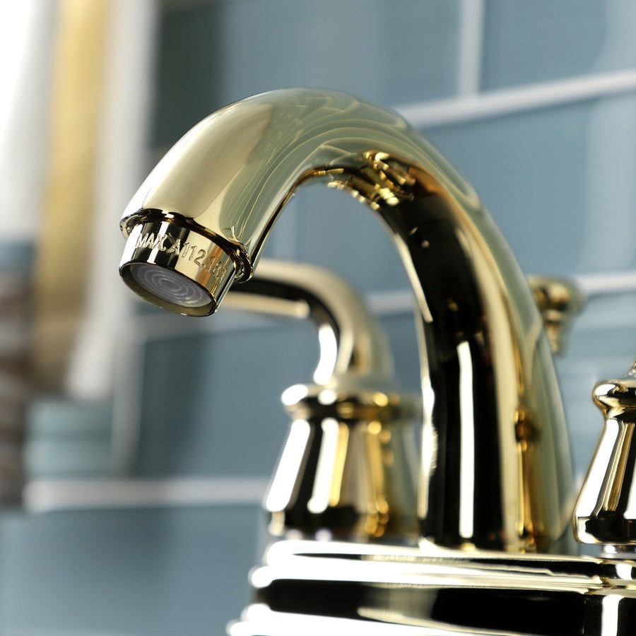 Bathroom idea with the Restoration KB5612RXL Two-Handle 3-Hole Deck Mount 4" Centerset Bathro, Kingston Brass