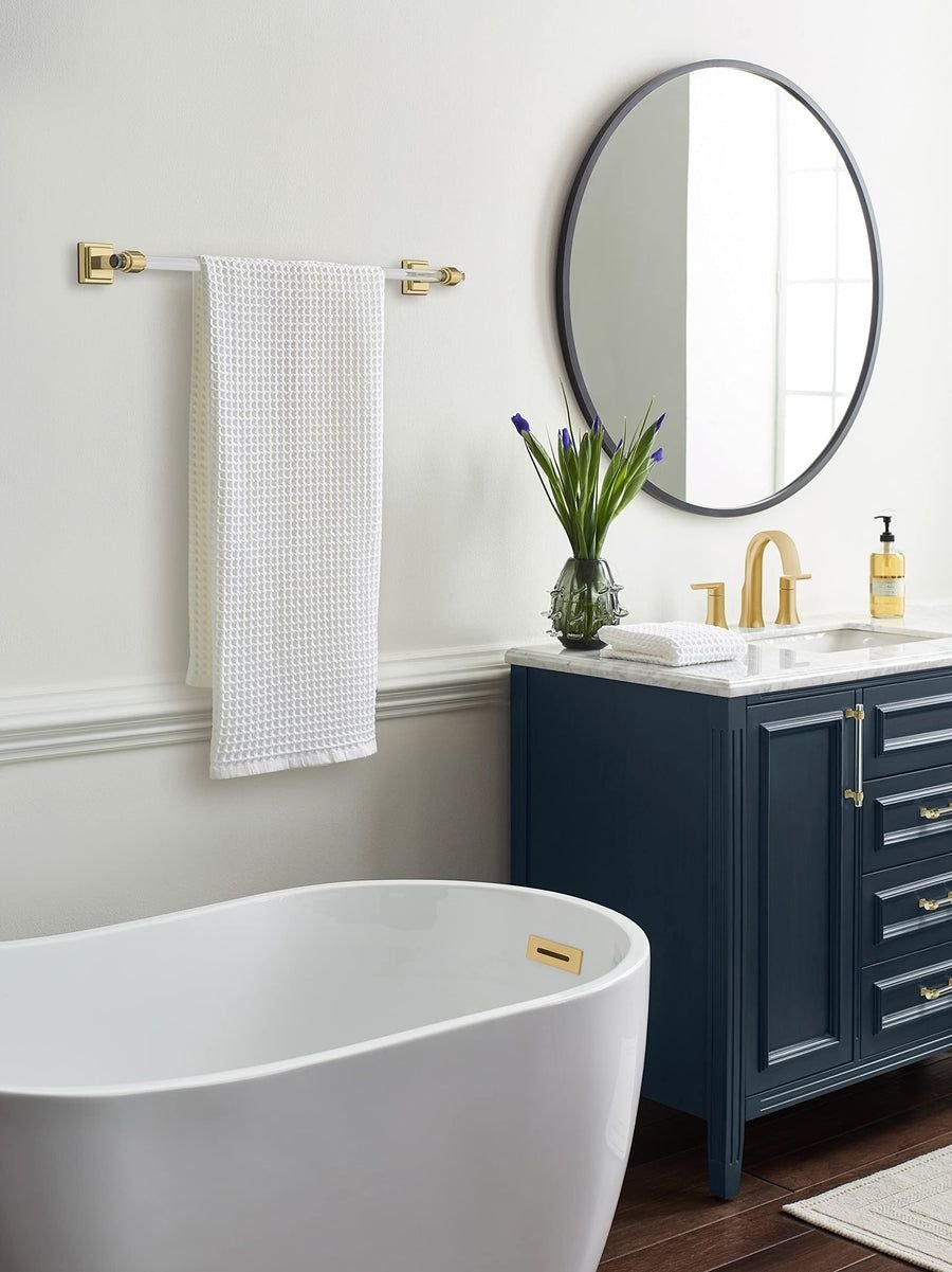 Kitchen idea with the Amerock Cabinet Pull Clear/Golden Champagne 6-5/16 inch (160 mm) Cente, Amerock