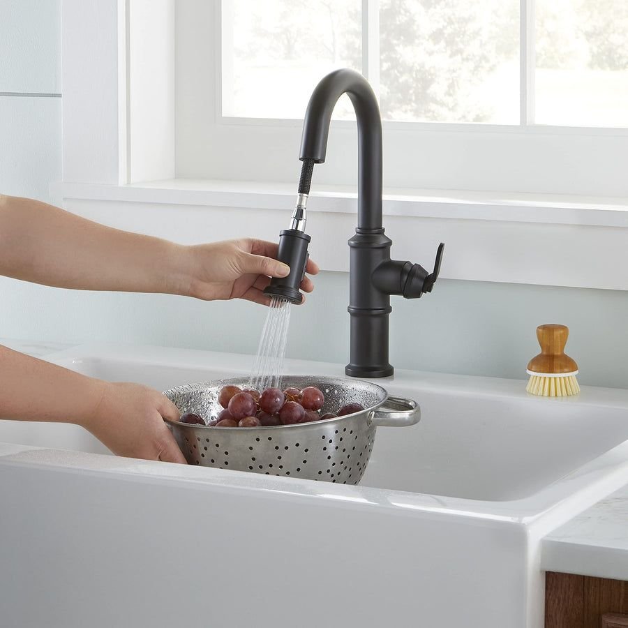 Kitchen idea with the Kinzie® Single Handle Pull-Down Prep Faucet, Gerber