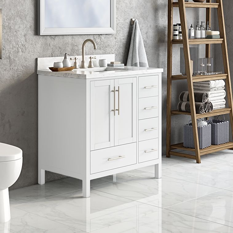 Bathroom idea with the Icera ST-6336.401 Marble Stone Top, ICERA