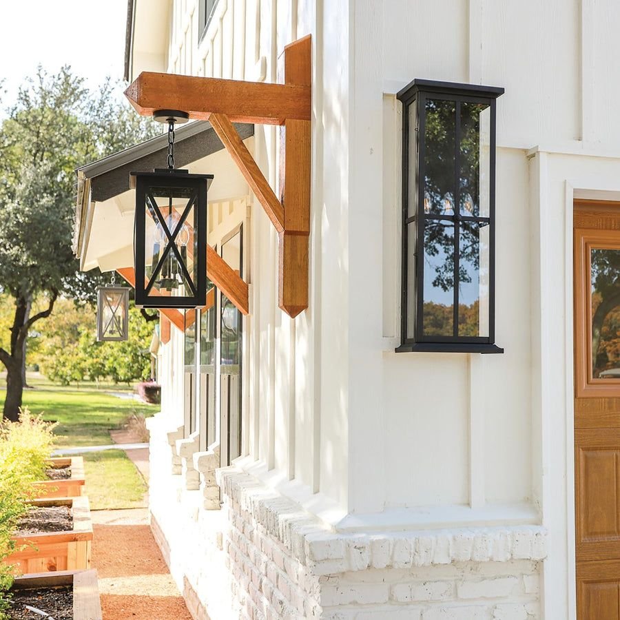 Outdoor idea with the Capital Lighting 926642BK Avondale 4 Light Outdoor Hanging Lantern Bla, Capital Lighting