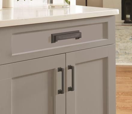 Kitchen idea with the Amerock Cabinet Pull Matte Black 3-3/4 inch (96 mm) Center-to-Center A, Amerock
