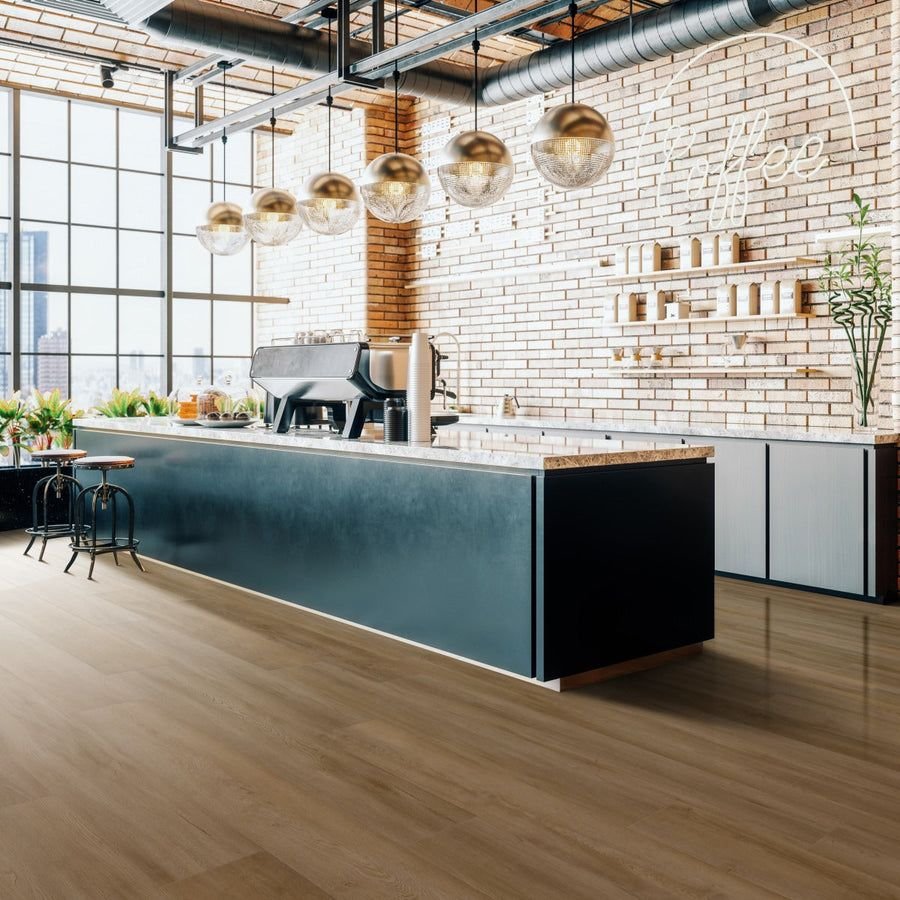 Tile idea with the CALI Outrigger Oak Legends Extra Wide Click (Angle-Angle) (Covers 22.4, CALI