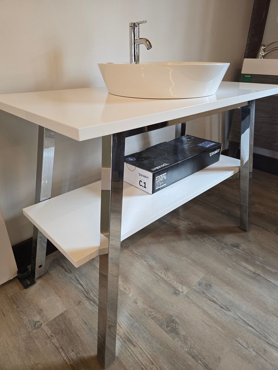 Bathroom idea with the 44" Duravit Cape Cod Vanity Cabinet  Modern Standing Design with Stor, Showroom