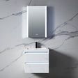 Bathroom idea with the Blossom Pollux 20X32 Left LED Medicine Cabinet, Blossom
