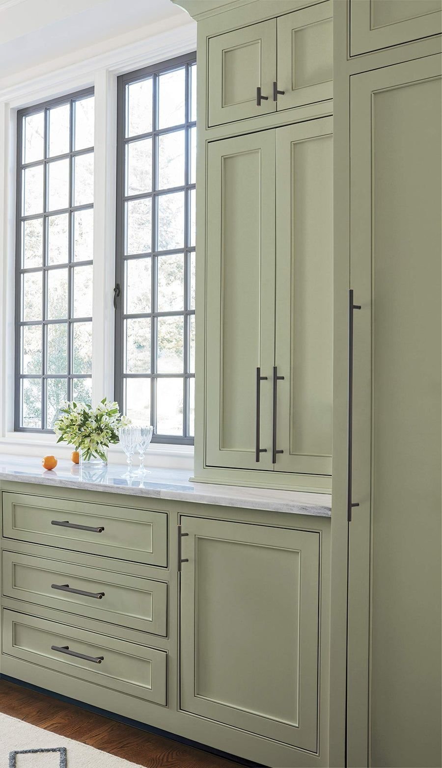 Kitchen idea with the Amerock Cabinet Pull Oil Rubbed Bronze 3 inch (76 mm) Center to Center, Amerock