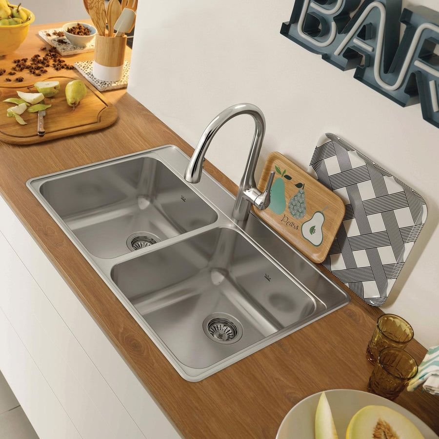 Kitchen idea with the KINDRED CDLA3322-8-1CBN Creemore 33-in LR x 22-in FB x 8-in DP Drop In, Kindred