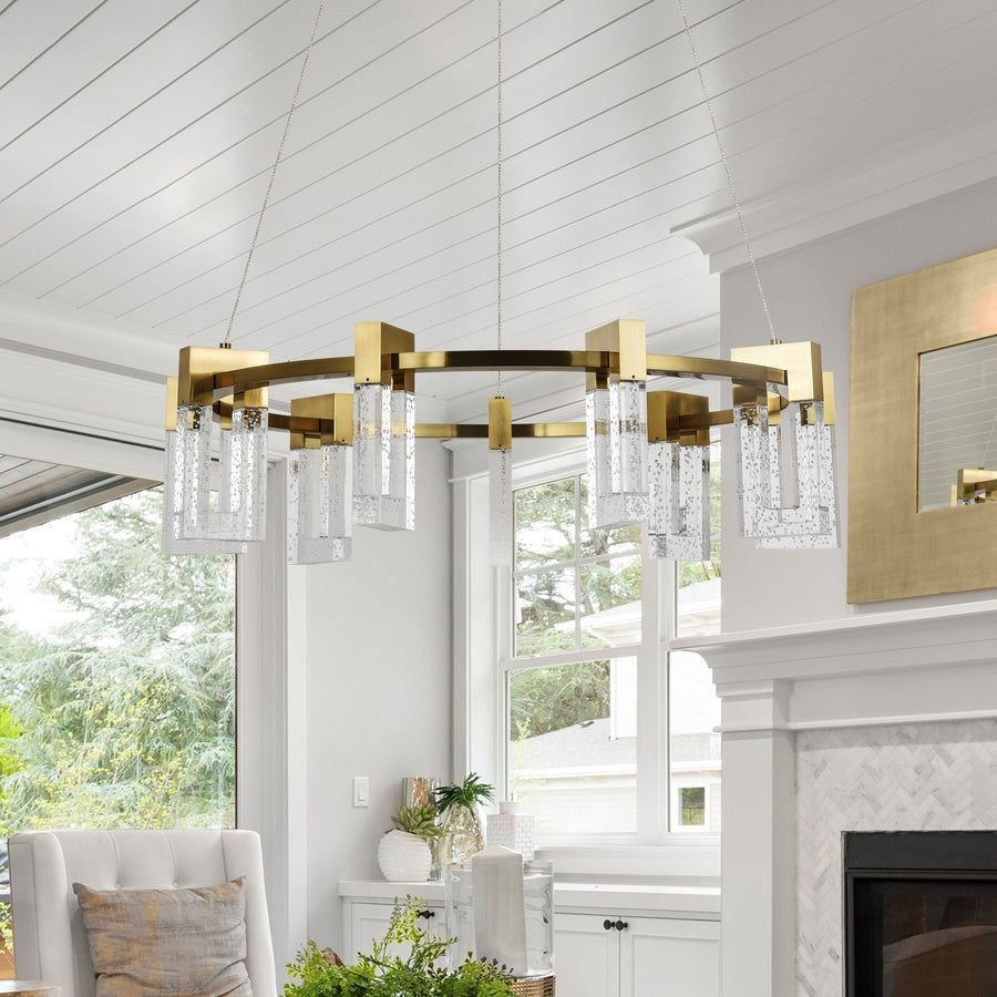 Living room idea with the VONN Artisan Sorrento VAC3139AB 27" Integrated LED ETL Certified Penda, VONN