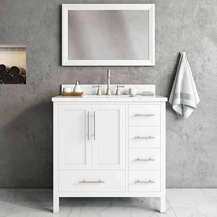 Bathroom idea with the Icera ST-6336.401 Marble Stone Top, Icera