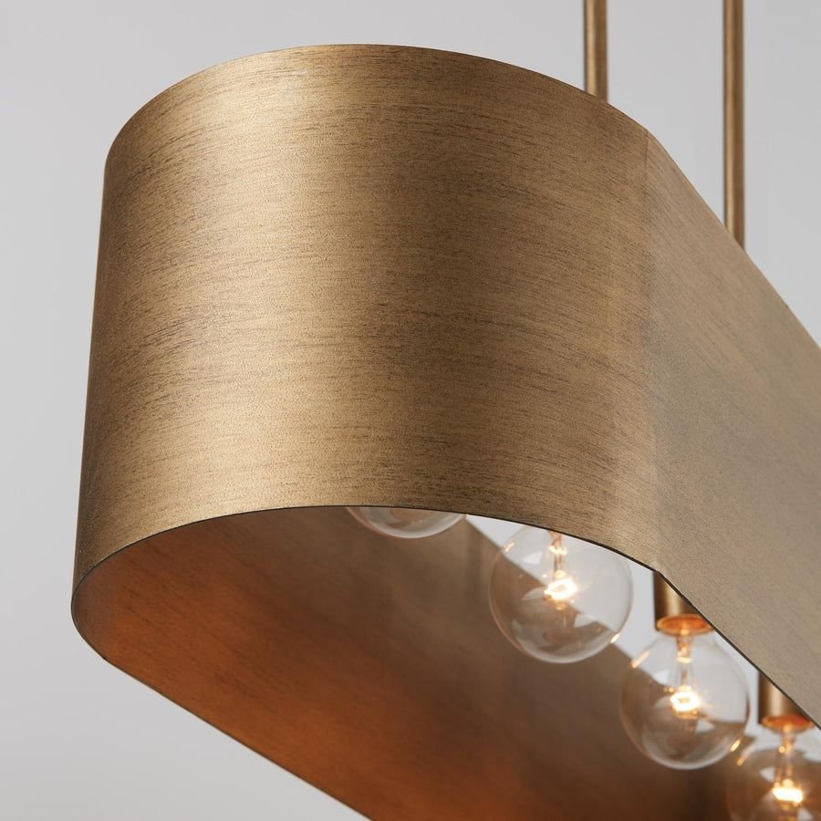 Living room idea with the Capital Lighting 839051ML Jude 5 Light Island Fixture Mystic Lustre, Capital Lighting