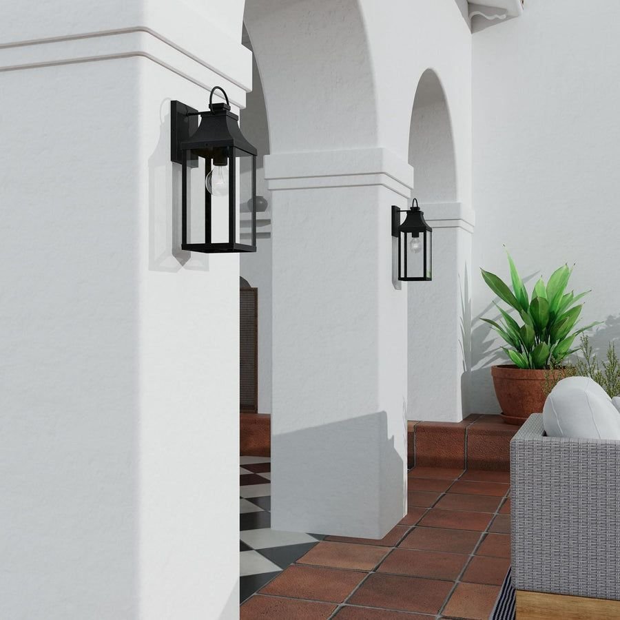 Outdoor idea with the Capital Lighting 946411BK Bradford 1 Light Outdoor Wall Lantern Black, Capital Lighting