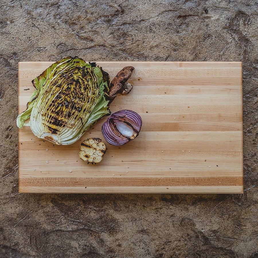 Kitchen idea with the John Boos RA01 Maple Wood Cutting Board for Kitchen Prep 18 Inches x 1, John Boos