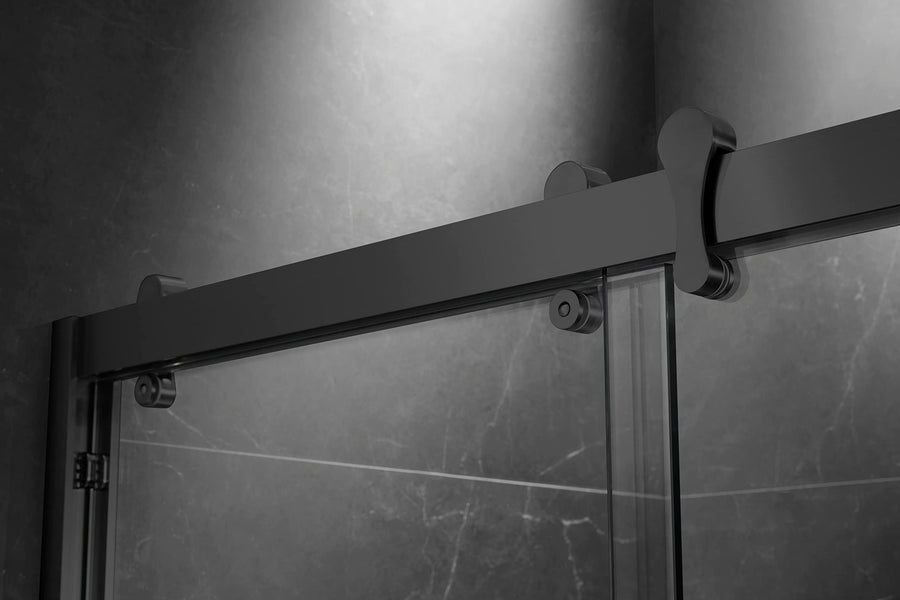 Bathroom idea with the Essence 54'' * 76'' Framed Shower Door (Brushed Nickel), MoSweet