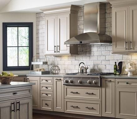 Kitchen idea with the Amerock Cabinet Knob Gunmetal 1-1/4 inch (32 mm) Length Davenport 1 Pa, Amerock