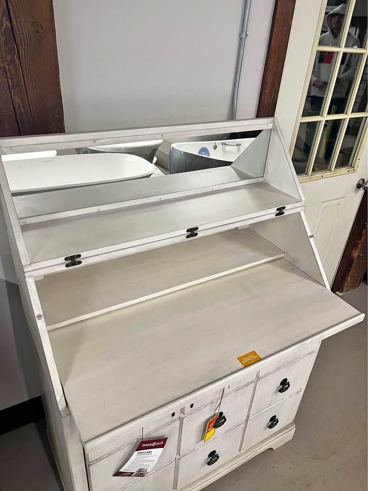 Kitchen idea with the Howard Miller Bottoms Up Wine Console, Howard Miller