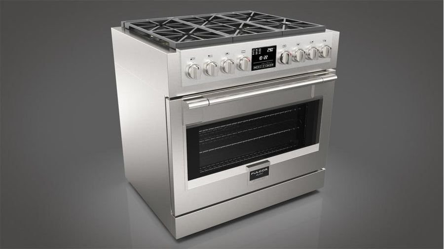 Kitchen idea with the 36" Dual Fuel Pro Range, Fulgor Milano