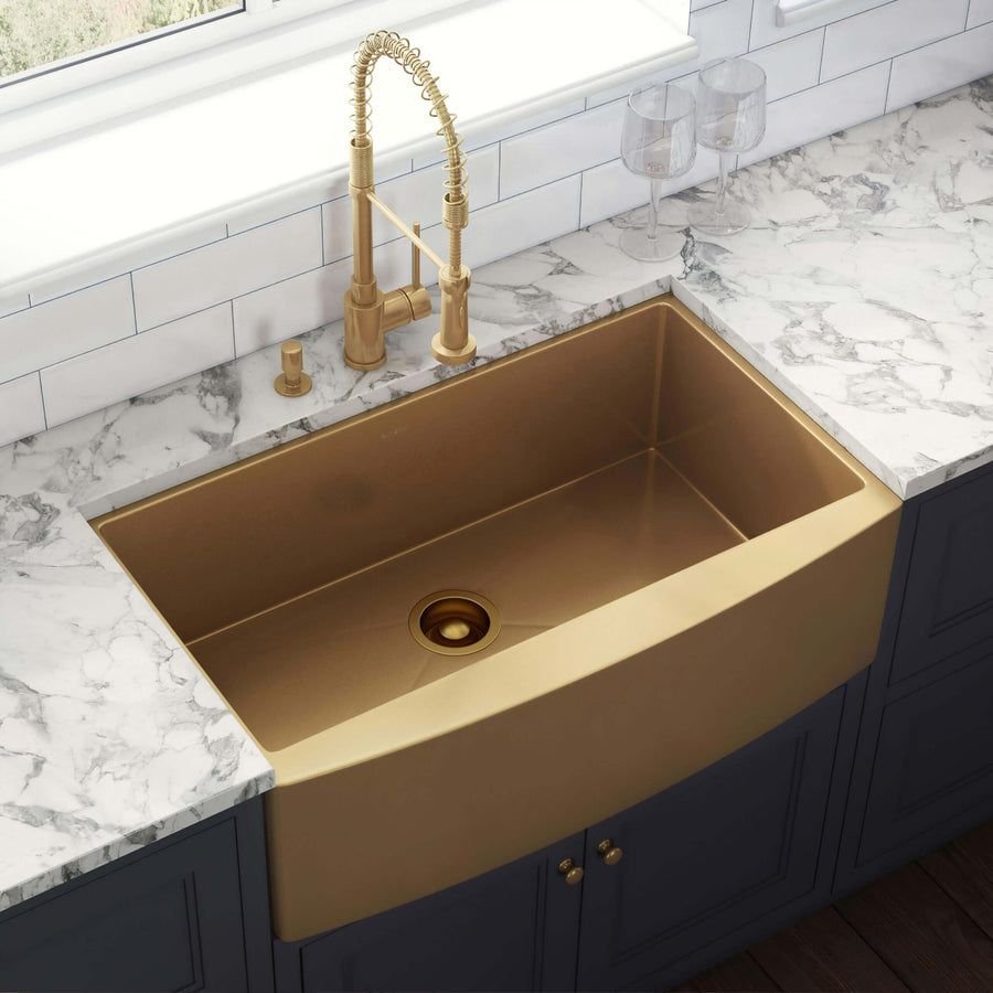Kitchen idea with the Ruvati Garbage Disposal Flange for Kitchen Sinks, Ruvati