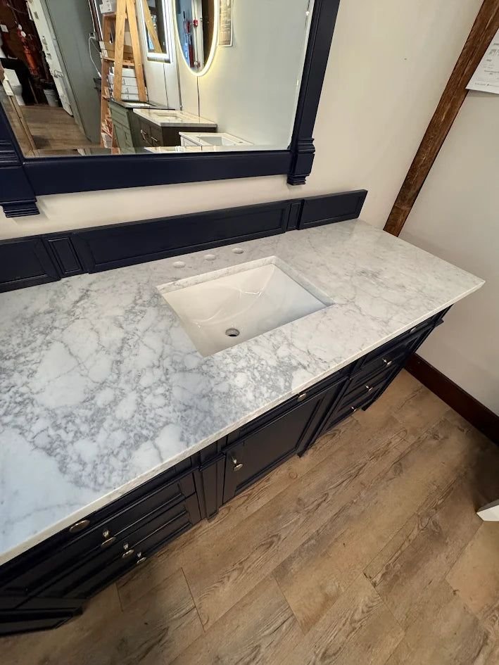 Kitchen idea with the James Martin Vanities Brittany 60" Single Basin Vanity Cabinet w/3CM T, Showroom