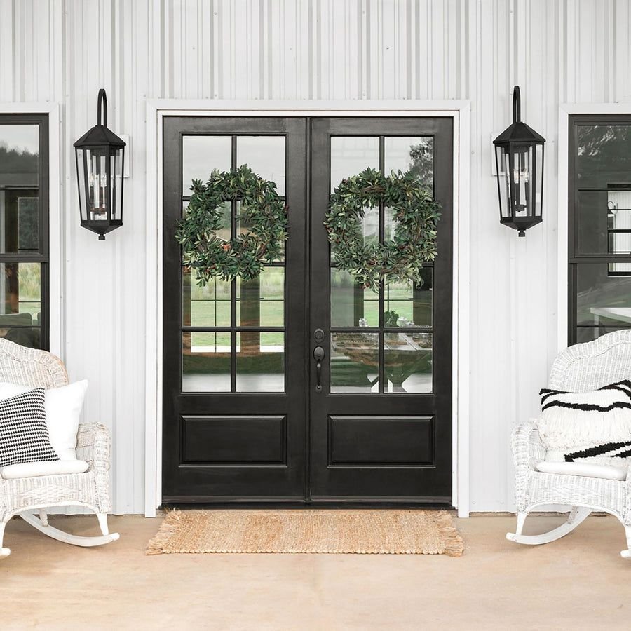 Outdoor idea with the Capital Lighting 926932BK Ellsworth 3 Light Outdoor Wall Lantern Black, Capital Lighting