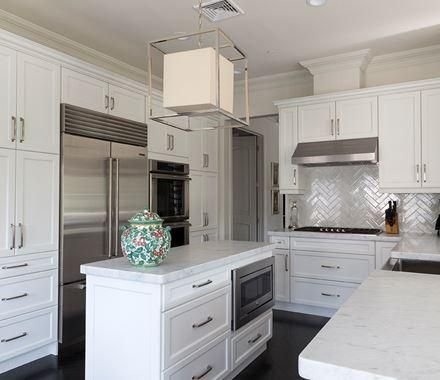 Kitchen idea with the Amerock Cabinet Knob Golden Champagne 1-5/16 inch (33 mm) Length Weste, Amerock