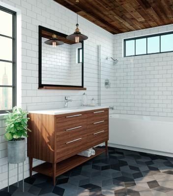Bathroom idea with the Pfirst Modern 1-Handle Tub & Shower, Trim Only Less Showerhead in Poli, Pfister