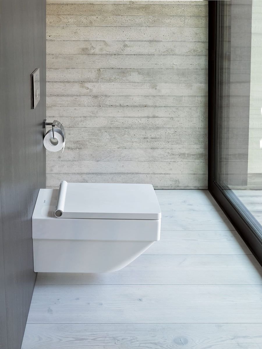Bathroom idea with the Duravit Vero Air Toilet Seat 0022090000 White, Duravit