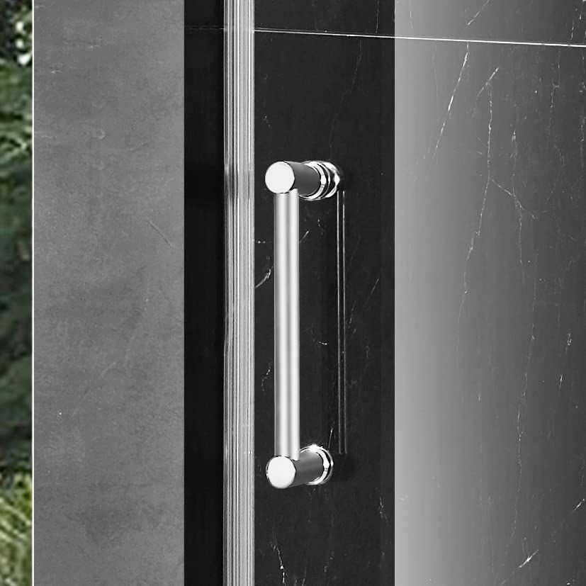 Bathroom idea with the Elegant 48'' * 76'' Frameless Shower Door with Finish in Gold, MoSweet