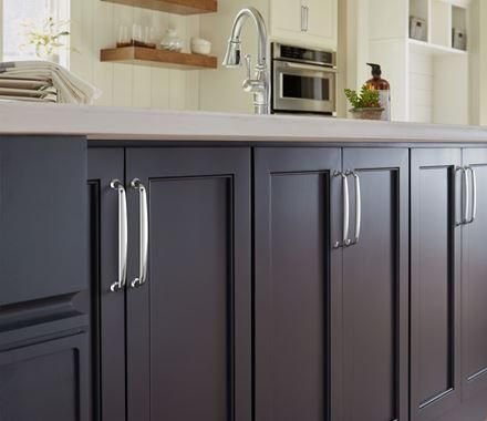 Kitchen idea with the Amerock Cabinet Pull Polished Chrome 6-5/16 inch (160 mm) Center-to-Ce, Amerock