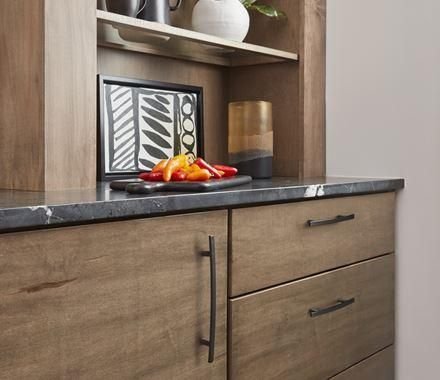 Kitchen idea with the Amerock Cabinet Pull Black Bronze 6-5/16 inch (160 mm) Center to Cente, Amerock