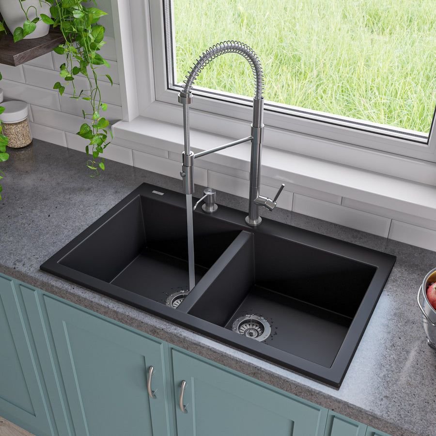 Green kitchen and bath ideas