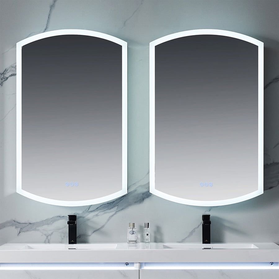 Bathroom idea with the Blossom Castor 24X38 Right LED Medicine Cabinet, Blossom