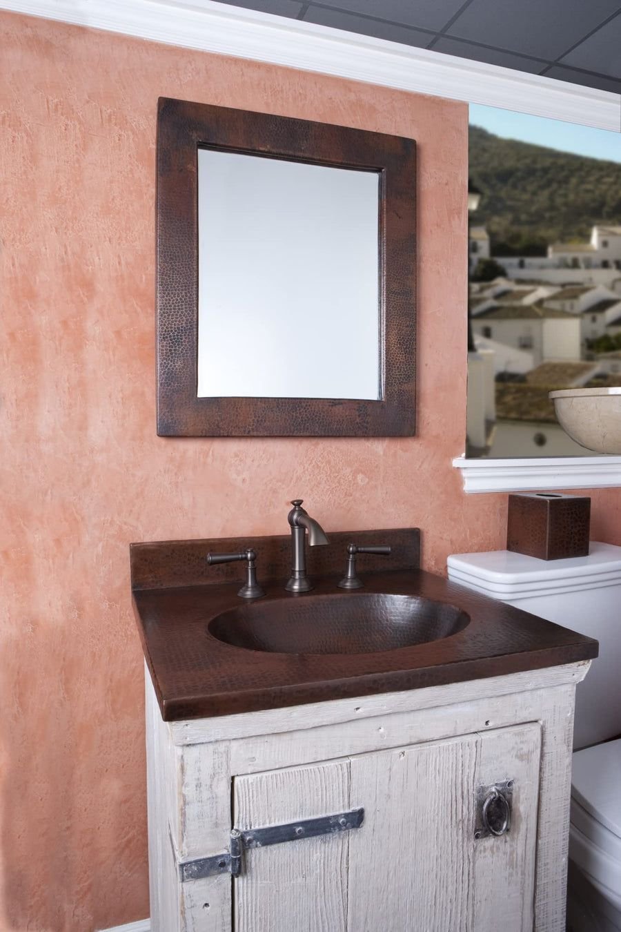 Bathroom idea with the Newport Brass 2410 Double Handle Widespread Bathroom Faucet with Metal, Newport Brass