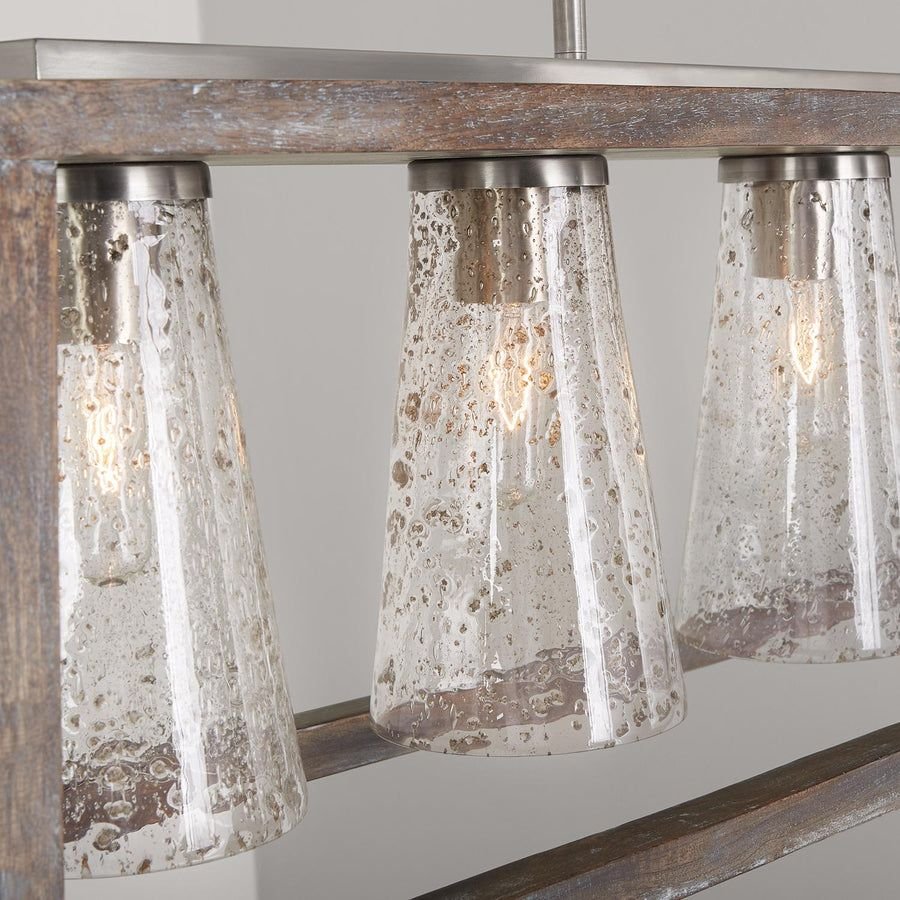 Living room idea with the Capital Lighting 840551HN-504 Connor 5 Light Island Barnhouse and Matt, Capital Lighting