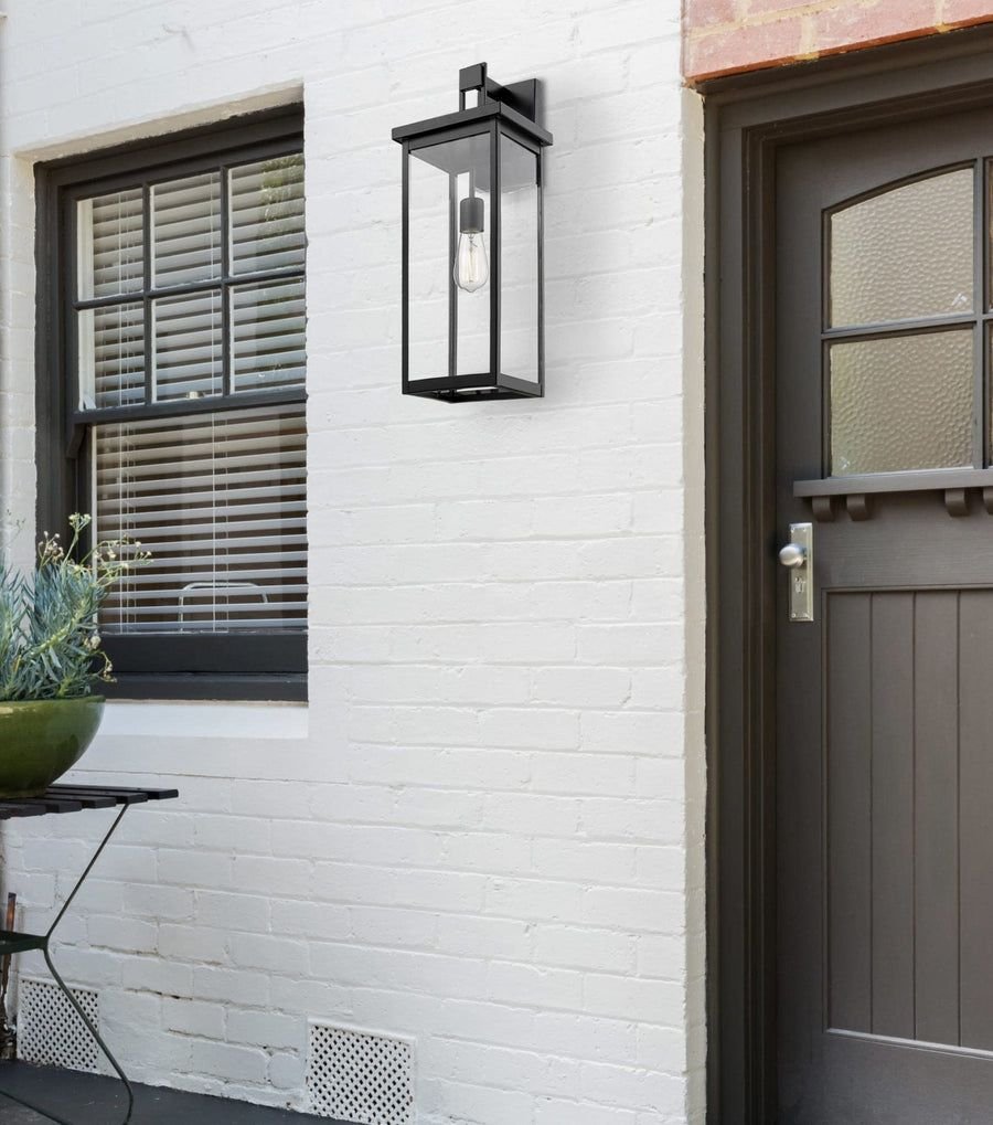 Outdoor idea with the Millennium Lighting 2602-PBK Outdoor Armed Sconce, Millennium Lighting