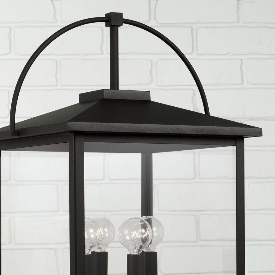 Outdoor idea with the Capital Lighting 948043BK Bryson 4 Light Outdoor Post Lantern Black, Capital Lighting