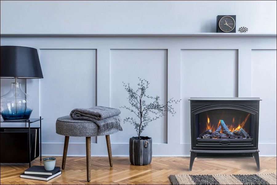 Living room idea with the Amantii E50-NA Lynwood Series, Amantii