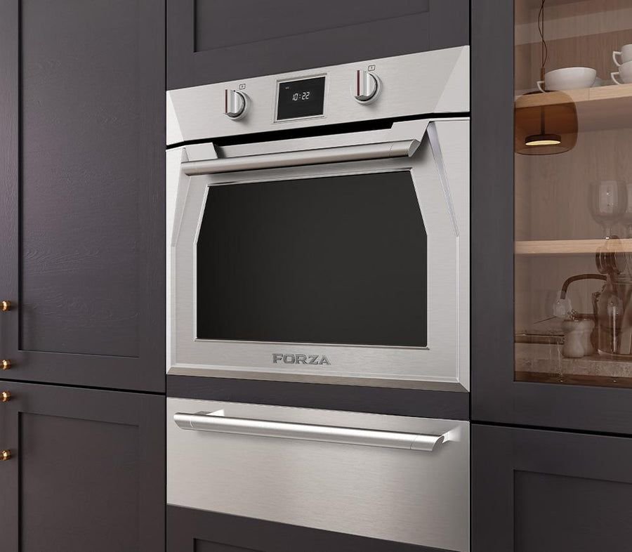 Kitchen idea with the Forza 30-Inch Single Dual Convection Electric Wall Oven (FOSP30S), Forza
