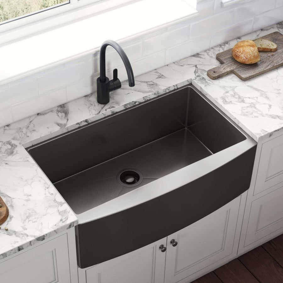 Kitchen idea with the Ruvati Garbage Disposal Flange for Kitchen Sinks, Ruvati