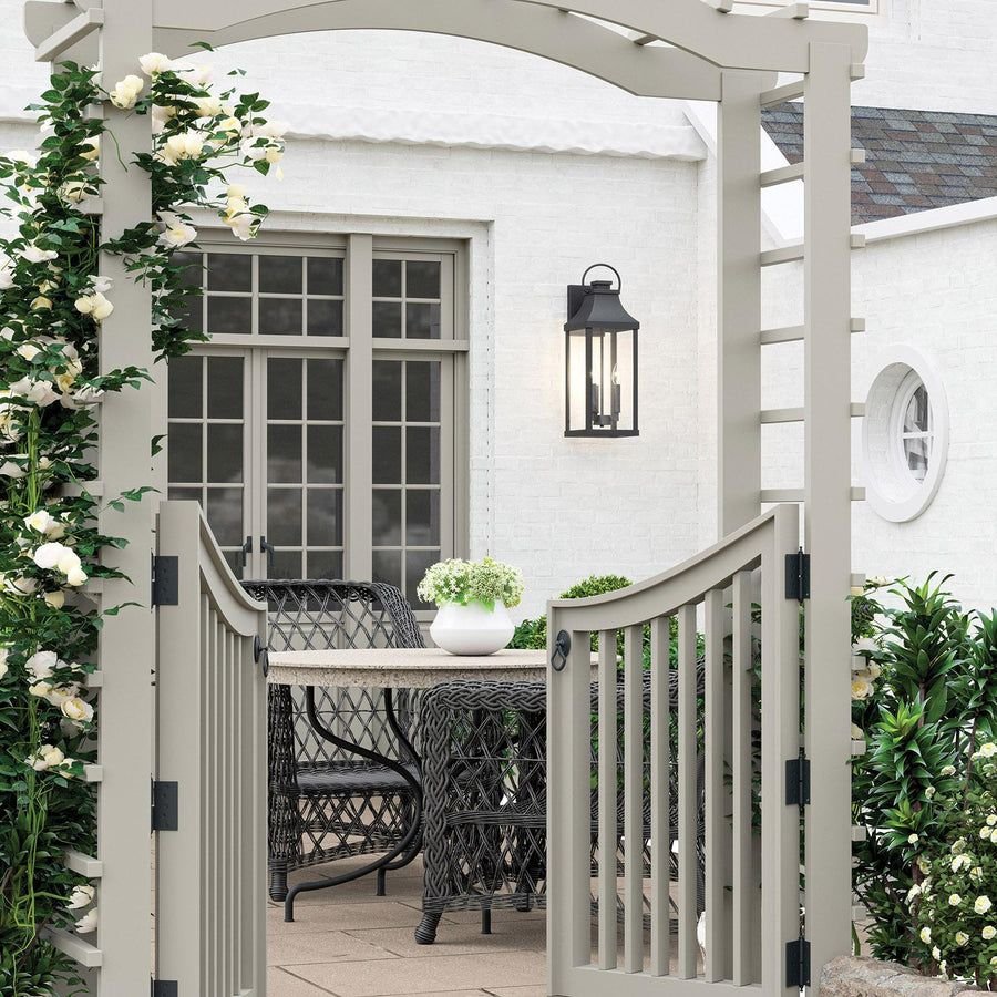 Outdoor idea with the Capital Lighting 946431BK Bradford 3 Light Outdoor Wall Lantern Black, Capital Lighting