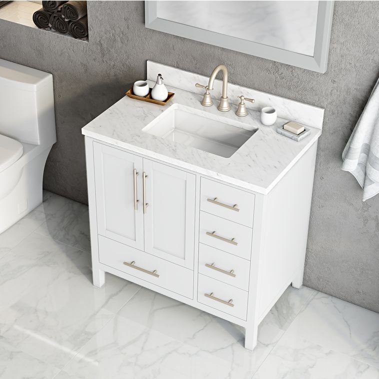 Bathroom idea with the Icera ST-6336.401 Marble Stone Top, Icera