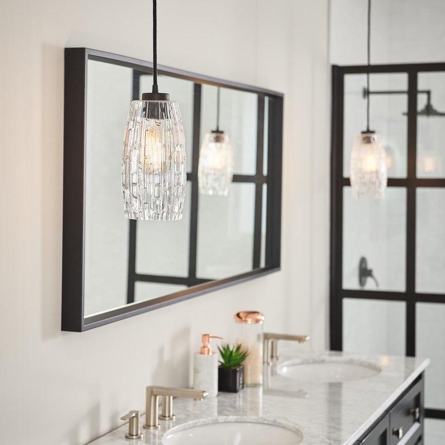Living room idea with the Capital Lighting 328611BI-450 Casper 1 Light Pendant Black Iron, Capital Lighting