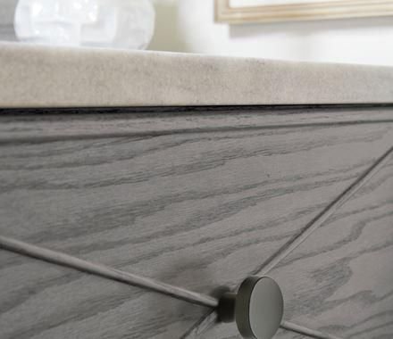 Kitchen idea with the Amerock Cabinet Knob Black Bronze 1-5/8 inch (41 mm) Diameter Blackroc, Amerock