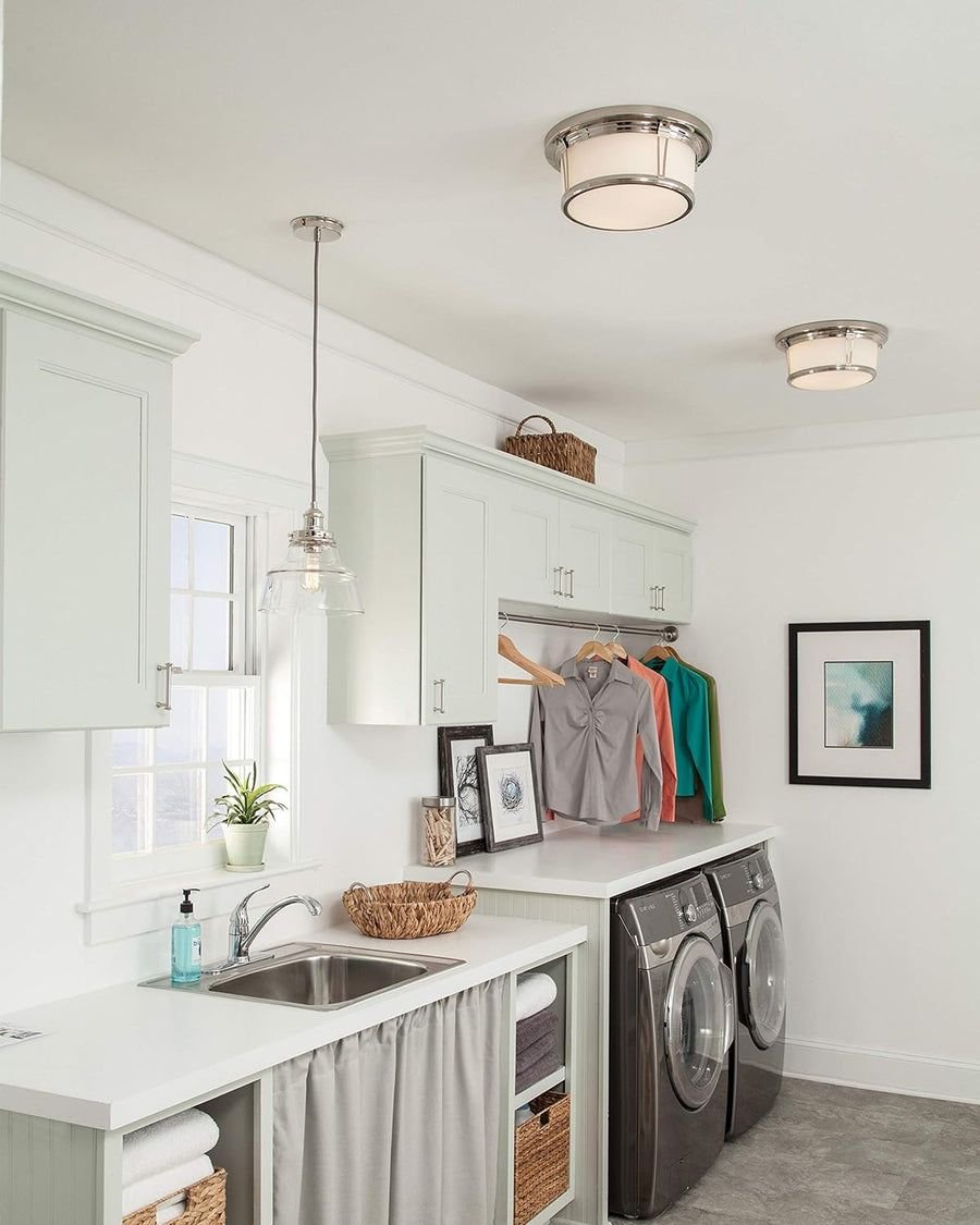 Living room idea with the Feiss P1349PAGB-DWZ Light Pendant, Feiss