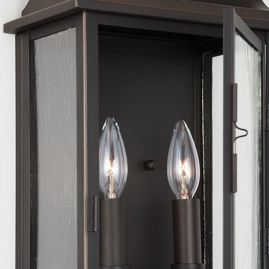 Outdoor idea with the Capital Lighting 936822OZ Bolton 2 Light Outdoor Wall Lantern Oiled Br, Capital Lighting