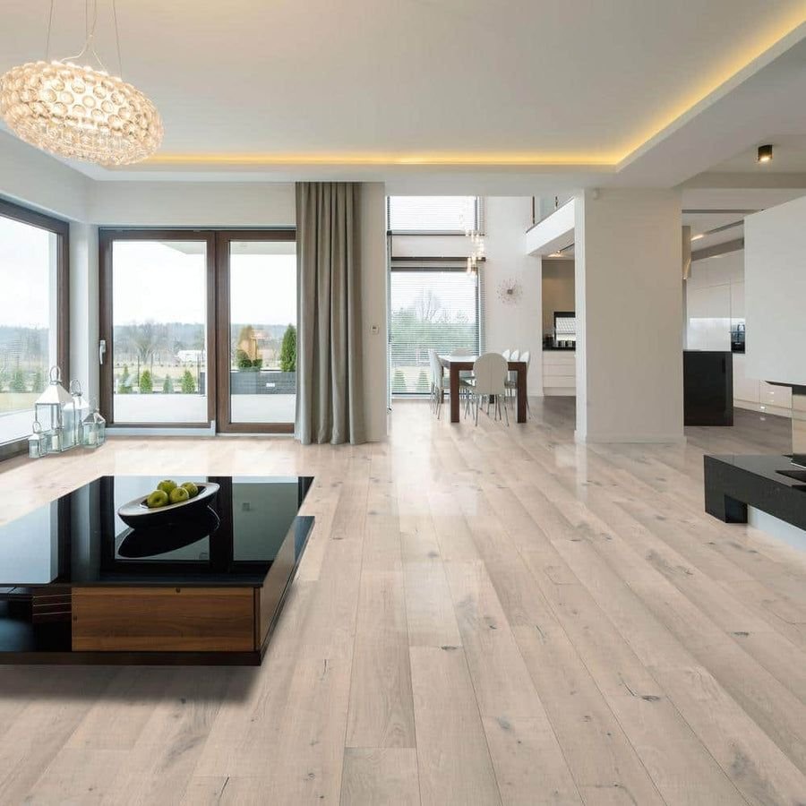 Tile idea with the CALI New World Oak Extra Wide T&G Case (Covers 34.1 sqft) 7601002000, CALI