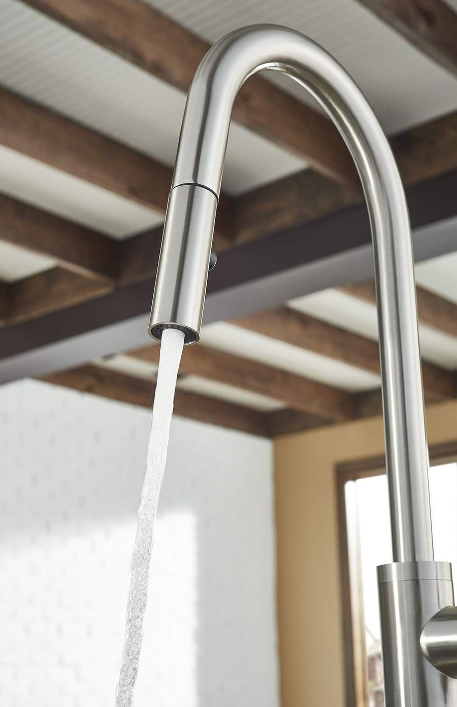 Kitchen idea with the Parma® Cafe Single Handle Pull-Down Kitchen Faucet, 1.75 gpm, Gerber